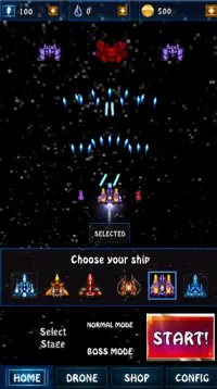 Galaxy Assault Force - Arcade shooting game/shmup Screen Shot 0