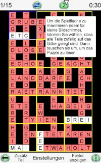 Puzzle Kreuzwort Screen Shot 11
