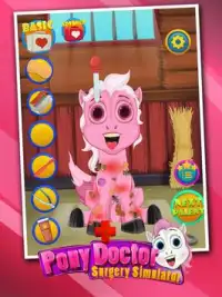Pony Dr Surgery Simulator Jogo Screen Shot 14