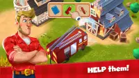 Happy Town Farm Games - Farming & City Building Screen Shot 0