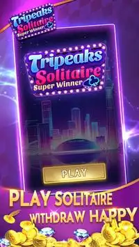 Tripeaks Solitaire : Super Winner Screen Shot 1