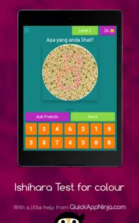 Ishihara Test for colour-blindness Lengkap Offline Screen Shot 9