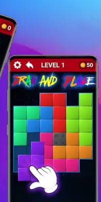 Hexa-Puzzle: Form-Puzzle Screen Shot 1