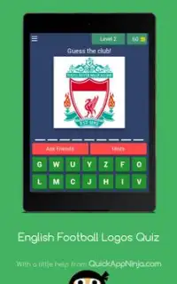 English Football Logos Quiz Screen Shot 19