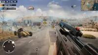 कमांडो 3 डी: गन शूटिंग गेम Screen Shot 2