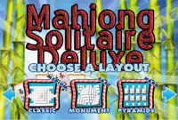 Mahjong Solitaire Deluxe Screen Shot 1