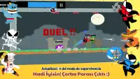 salta ninja batalla 2 jugador Screen Shot 1