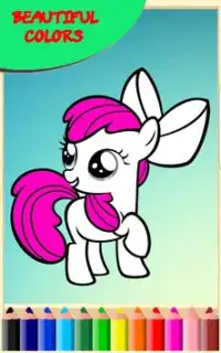 How to color My Little Pony (coloring pages) Screen Shot 3