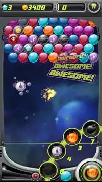 Bubble Shooter Space Screen Shot 3