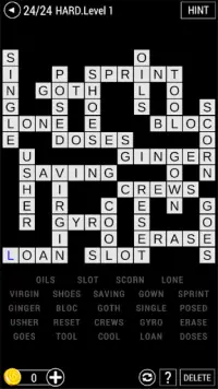 Fill-In Crosswords : Amazing Puzzle Screen Shot 3