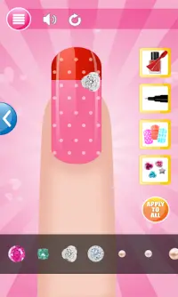 Manicure Spiel:girl Nail Salon Screen Shot 2