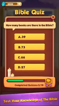 Bible Word Puzzle - Free Bible Story Game Screen Shot 2
