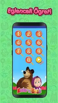 Masha and The Bear Number Saymayı Learn (Child) Screen Shot 3