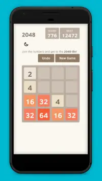 crazy 2048 :  crazy game, funny square  puzzle! Screen Shot 1