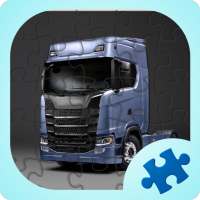 Jigsaw puzzles Scania trucks