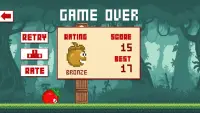 Tomata - bounce, jump, flappy, fly with the tomato Screen Shot 5