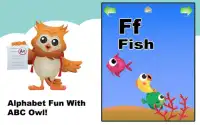 ABC Owl Preschool Alphabet Learning Games FREE Screen Shot 1