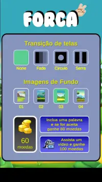 Jogo da Forca II - Brasil Screen Shot 2