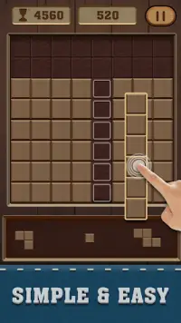 Woody Membingungkan Blok: Gergaji ukir Permainan Screen Shot 2