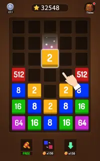 Merge Block-Puzzle games Screen Shot 14