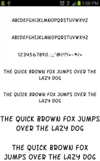 Pencil Fonts Message Maker Screen Shot 1