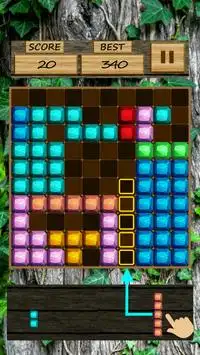 Jewel Jungle Puzzle Screen Shot 1