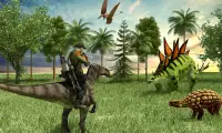 Jurassic hunter - ไดโนเสาร์ซาฟารีสัตว์ซุ่มยิง Screen Shot 1