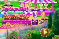 Приготовление пищи шеф-повар дети Игры-робот кухня Screen Shot 4