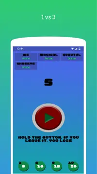 Button Click Multiplayer Screen Shot 1