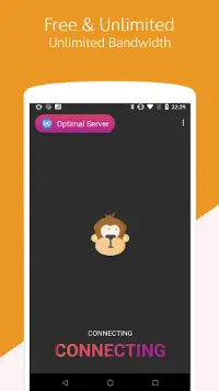 Monkey VPN - Unlimited Free VPN & Fast Secured VPN Screen Shot 1
