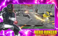 Hero Ranger Battle Real Dino Fight Ninja Warrior Screen Shot 3