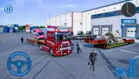 Truck Simulator : Trucker Game Screen Shot 2