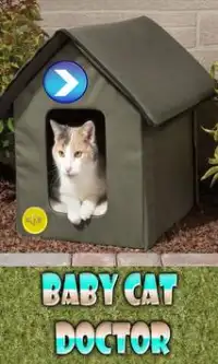 Baby Katze Arzt Screen Shot 0
