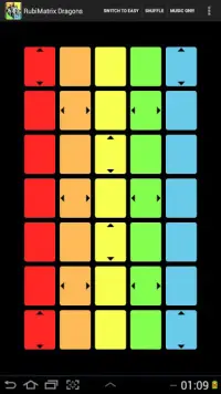 Rubimatrix - color puzzle game Screen Shot 1