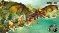 Dragon Simulator Attack 3D Game Screen Shot 8