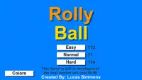 Rolly Ball: Free Screen Shot 2