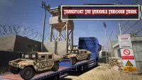 Army Transport Truck Driver 3D Screen Shot 1