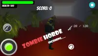 Zombie Horde Shooter 3D Screen Shot 4