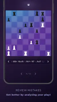 Tactics Frenzy – Quebra-cabeça de xadrez Screen Shot 4