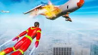 Flying Robot Games: Super Hero Screen Shot 3