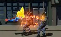 Superstar Saiyan Goku Fighting: Superhero Dragon Screen Shot 1