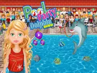 kids Pool Party & Dolphin Show Screen Shot 0