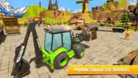 Simulador de tractor excavadora pesada Screen Shot 1