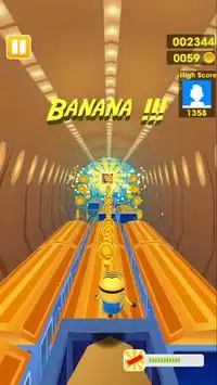minion banana rush Screen Shot 1