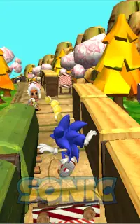 Super Blue Hedgehog Dash - Jungle Adventure Screen Shot 0
