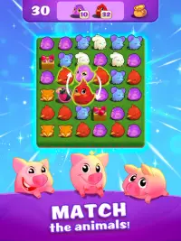 Link Pets: Match 3 puzzle game with animals Screen Shot 7