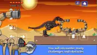 T-Rex Dinosaur Fossils Robot Age Screen Shot 1