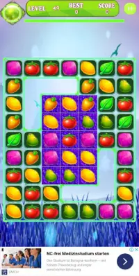 Fruits Match 2021 – Sliding Puzzle Screen Shot 2