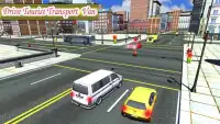 Drive City van Simulator 3D : tourist transport Screen Shot 0