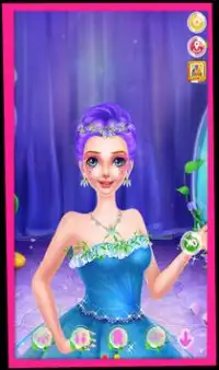 Fairy princess dress up and witch makeup Screen Shot 6